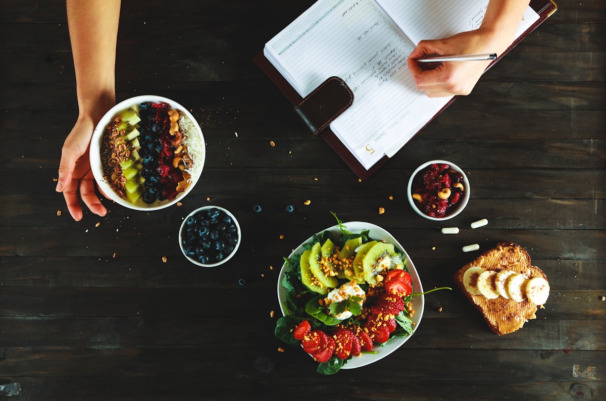 Recetas saludables para la oficina: menú semanal